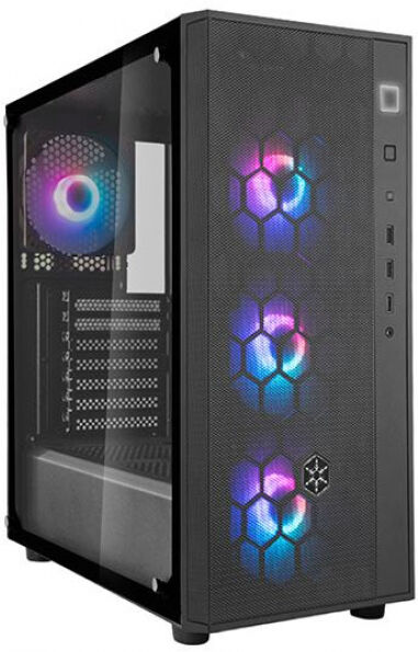 Silverstone Fara R1 Pro - mATX-Tower RGB / Window