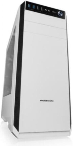 Modecom Oberon Pro - Midi-Tower - Weiss