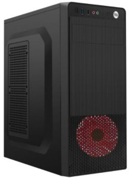 Gembird Fornax 150R - Midi-Tower / RedFAN