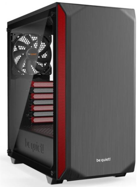 be quiet! Pure Base 500 Red - Midi-Tower Schwarz/Rot