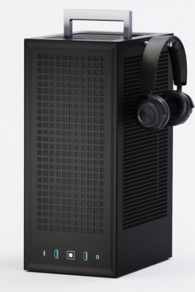 Divers HYTE Revolt 3 - ITX Case inkl. 700 Watt Netzteil - Schwarz