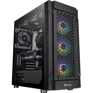 TT 29440 - Thermaltake Versa T27 ARGB E-ATX Gehäuse, schwarz