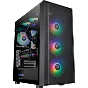 TT 33683 - Thermaltake H570 TG ARGB E-ATX Gehäuse, schwarz