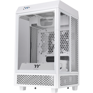 TT 25763 - Thermaltake The Tower 100 Mini-ITX Gehäuse, weiß