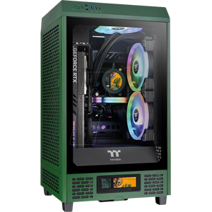 TT 39425 - Thermaltake The Tower 200 Racing Green Mini-ITX, grün