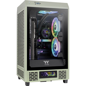 TT 39432 - Thermaltake The Tower 200 Matcha Green Mini-ITX, grün