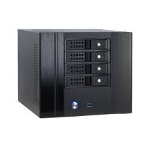 Inter-Tech IPC SC-4004 Ultra Small Form Factor Mini-ITX ohne Netzteil FlexATX USB