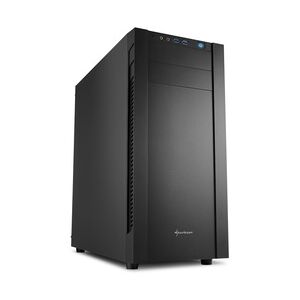 Sharkoon S25-V Midi-Tower Gehäuse Schwarz ATX Mini-ITX Micro-ATX USB 3.0 2x 120 mm 6.5 kg