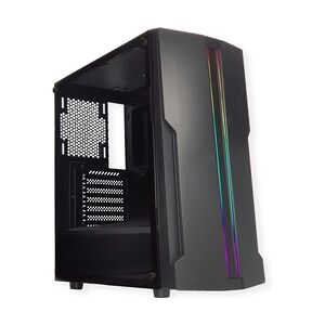 Xilence Xilent Blade X512.RGB Gaming PC Gehäuse, RGB ATX Midi Tower