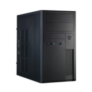 Chieftec Mesh Series Systemschrank Mini Tower Mikro-ATX, ohne Netzteil ( ATX12V 2.3/ PS/2 ) Schwarz USB/Audio