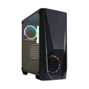 Xilence Xilent Blast X505.ARGB Gaming PC Gehäuse, RGB ATX Midi Tower, schwarz