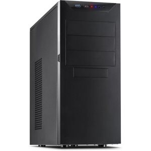 Inter-Tech IT-8833 Velvet II Midi Tower ATX Gehäuse Schwarz