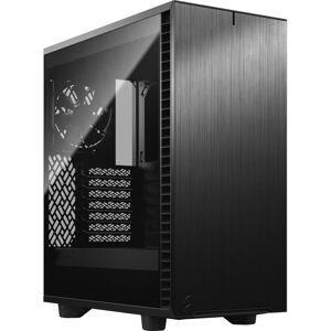 Fractal Design Define 7 Compact ATX Gaming Gehäuse Schwarz TG Dark Teint