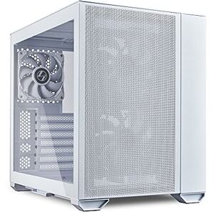 Lian-Li O11 AIR Mini White Mini-Tower Gaming-Gehäuse, Gehäuse Weiß