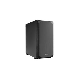 Be-Quiet! be quiet! Pure Base 500  - Miditower - ATX/Micro-ATX/ITX - ingen strømforsyning - USB/Lyd - Sort (Inkl. 2 x Pure Wings 2 blæsere)