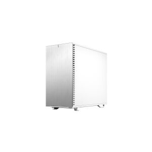 Fractal Design Define 7 - Tempered Glass Edition - tower - udvidet ATX - sidepanel med vindue (hærdet glas) - ingen strømforsyning (ATX) - hvid - USB/Lyd