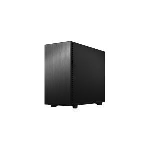 Fractal Design Define 7 - Tower - udvidet ATX - sidepanel med vindue (hærdet glas) - ingen strømforsyning (ATX) - sort - USB/Lyd