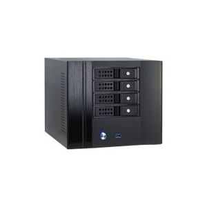 Inter-Tech Elektronik Handels Inter-Tech IPC SC-4004 - USFF - mini ITX - ingen strømforsyning (FlexATX) - USB