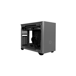 Cooler Master MasterBox NR200P MAX - - mini ITX - 850W Gold strømforsyning (SFX12V/SFX-L12V) - grå, sort - USB/Lyd