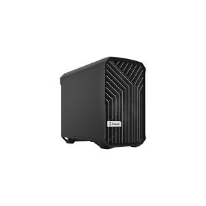 Fractal Design Torrent Nano - Tower - Mini-DTX - ingen strømforsyning (ATX) - ensfarvet sort - USB/Lyd