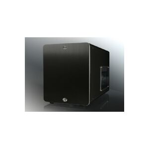 RAIJINTEK Styx - Tower - micro-ATX - sidepanel med vindue - ingen strømforsyning (PS/2) - sort - USB/Lyd