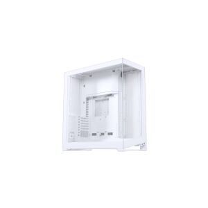 Phanteks NV9 - FT - udvidet ATX - sidepanel med vindue (hærdet glas) - ingen strømforsyning - hvidmatteret - USB/Lyd