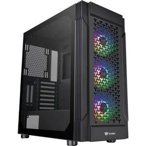 Thermaltake Versa T27 TG ARGB Midi Tower Sort, Towerkabinet