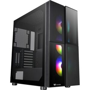 Thermaltake Versa T26 TG ARGB Midi Tower Sort, Towerkabinet