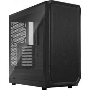 Fractal Design Focus 2 Sort Tg Klar Tint Atx-Kabinet Med Vindue, Sort