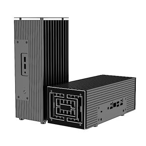 Akasa Turing AC Pro, for Intel® NUC 13/12 Pro (Arena Canyon/Wall Street Canyon), Aluminium Fanless NUC Case with Thermal Kit, Supports up to 40W TDP, Vertical Or Horizontal Placement, A-NUC95-M1B - Publicité