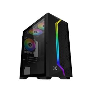 Xigmatek - Gemini Ii Rgb - Boîtier Pc - Mini Tour - Noir (en48649)