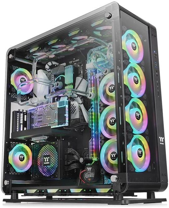 Thermaltake Case PC  Core P8 TG Full Tower Nero [CA-1Q2-00M1WN-00]