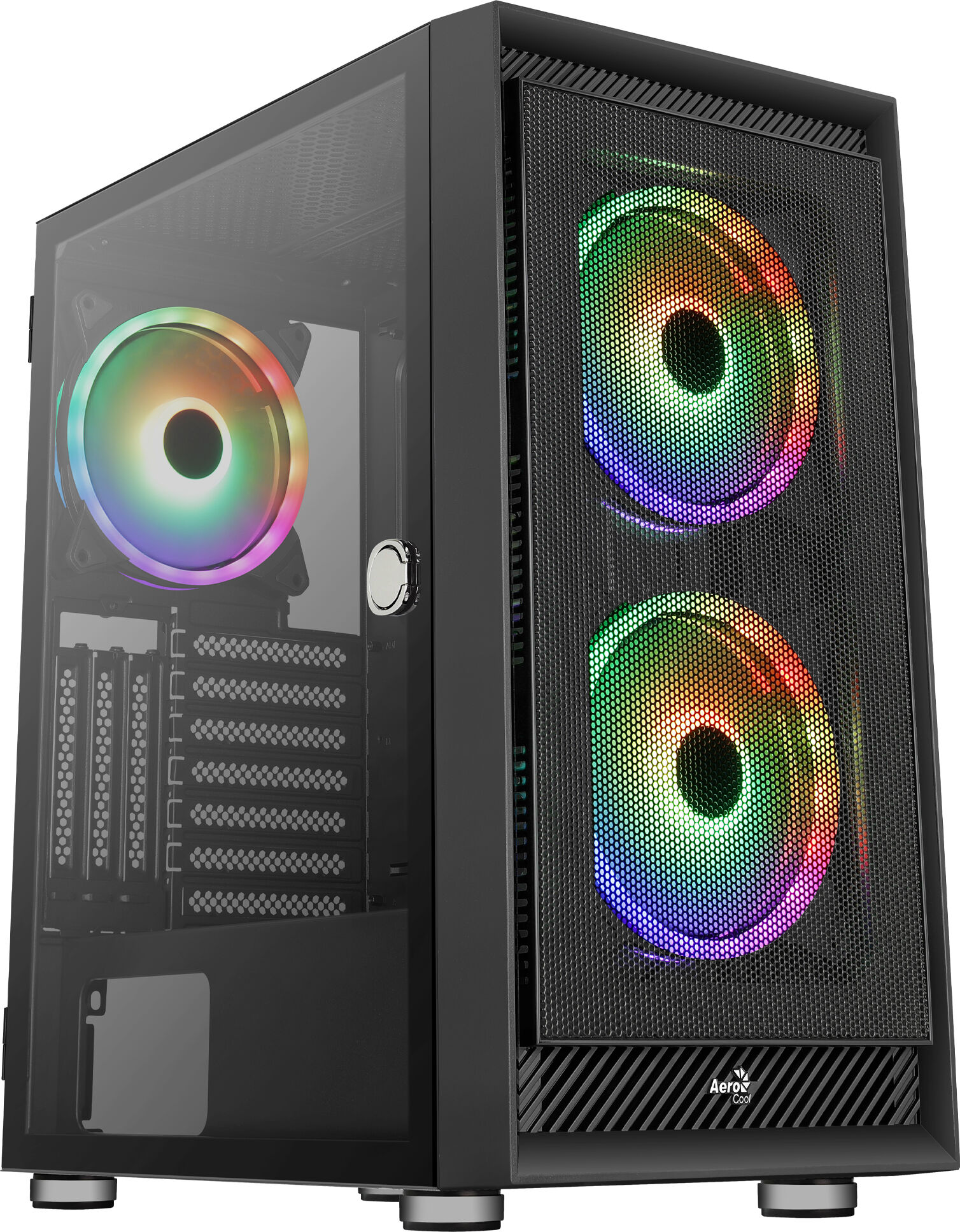 Aerocool Case PC  Graphite V3 Midi Tower Nero