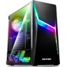 Spirit of Gamer - Clone 4 - Obudowa PC RGB z przezroczystą ścianką ze szkła hartowanego