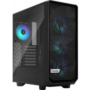 Fractal Design Meshify 2 Compact Rgb Atx-Chassi Med Fönster, Svart