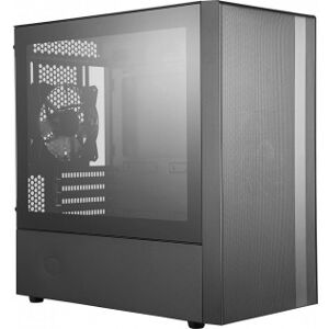 Cooler Master Masterbox Nr400  Micro-Atx-Chassi Med Fönster, Svart