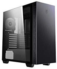 306-7G06P11-W57 MSI MPG Sekira 100P MIDI Tower RGB Gaming case, EchtglassPagesfenster