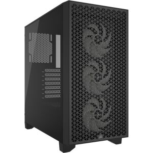 [Clearance] Corsair 3000D Airflow TG Mid-Tower Case - Black - CC-9011251-WW