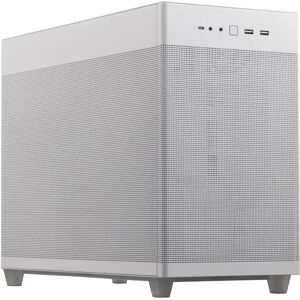 Asus Prime AP201 Compact Mesh Micro ATX PC Case - White