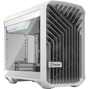 Fractal Design Torrent NANO WHITE TG Clear Tint Mid Tower PC Gaming Case - FD-C-TOR1N-03