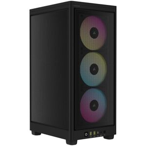 Corsair iCUE 2000D RGB AIRFLOW Mini Tower Case - Black