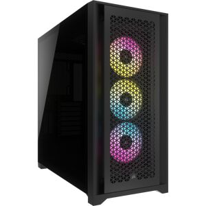 Corsair iCUE 5000D RGB AIRFLOW Mid Tower Gaming Case - Black