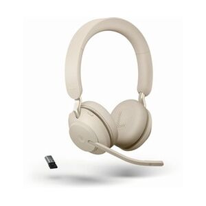 JABRA Evolve2 65 Stereo MS USB-A Bluetooth beige