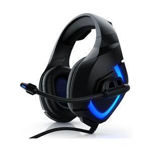 CSL USB Gaming Headset GHS-103 mit Mikrofon Kopfhörer für PC (Win XP/7/8/8.1/10), PS4/4 Pro