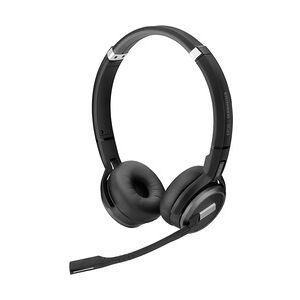 EPOS   SENNHEISER IMPACT SDW 60 HS Kopfhörer Kabellos Kopfband Büro/Callcenter Schwarz