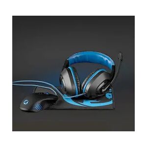 Nedis Gaming Combo Kit - 3 in 1 - Headset, Maus und Mauspad - Blau / Schwarz Nedis