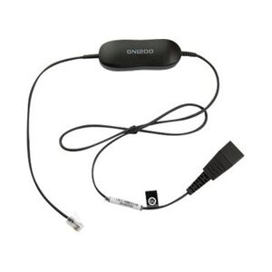 Jabra GN Netcom Smart Cord Headset-Kabel Schwarz Aastra 74XX Dialog 42XX 44XX 5446 BIZ 2300