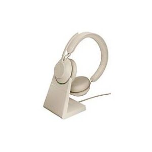 Jabra Evolve2 65 UC Stereo - Headset - On-Ear - Bluetooth - kabellos - USB-A