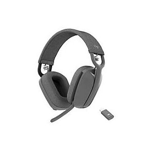 Logitech Zone Vibe Wireless - Headset - ohrumschließend - Bluetooth - kabellos - Adapter USB-C via Bluetooth