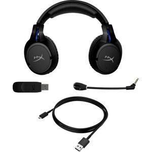 HyperX Cloud Flight Wireless Gaming Headset - Sort/Blå - PS5/PS4/PC